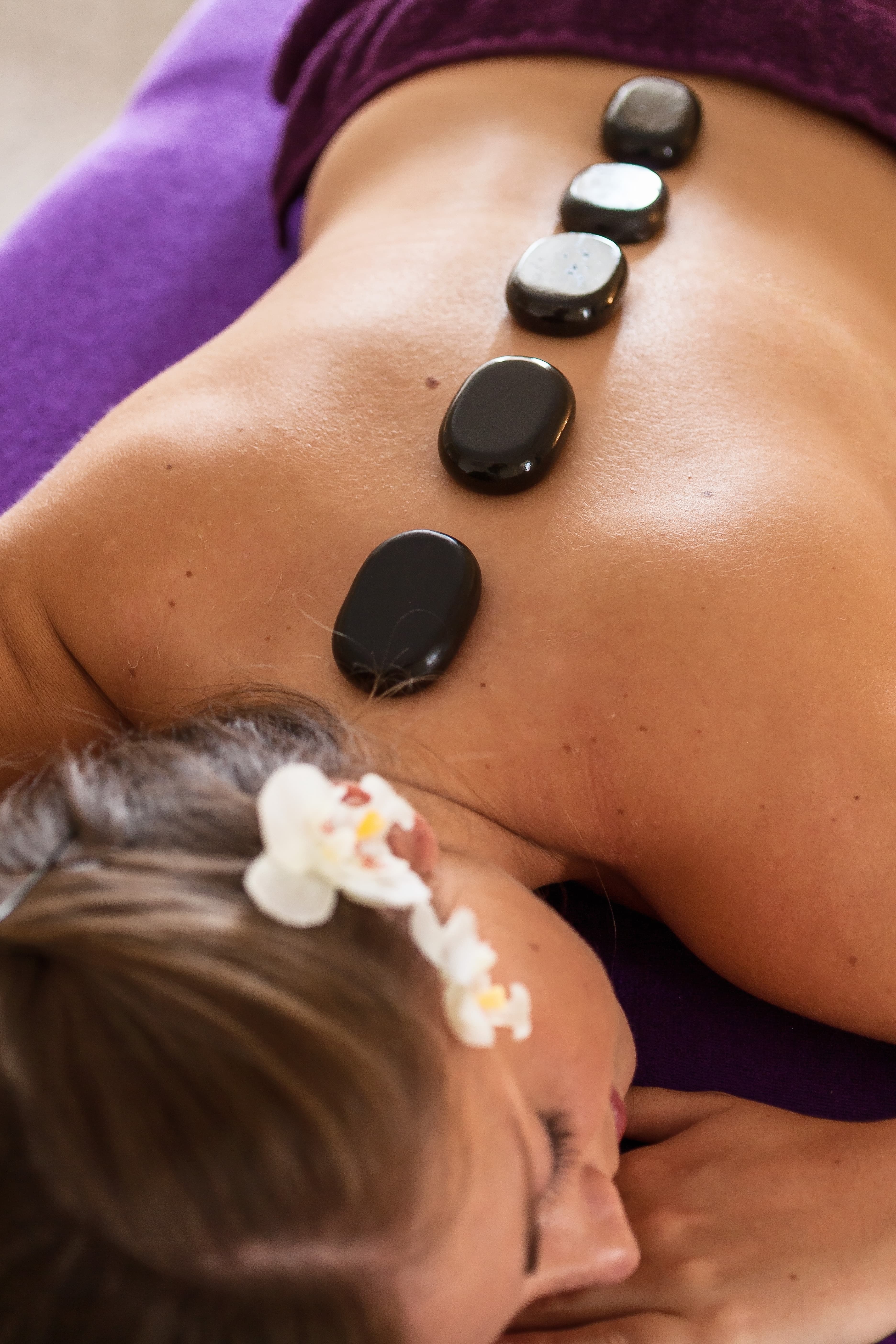 hot stone massage